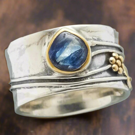 Anello di Meditazione in Gemma Bohemien